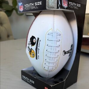 NFL Youth Super Bowl XLV Commemorative Football Team Logos Steelers Packers